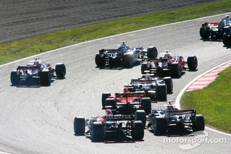 Takuma Sato y Robert Doornbos