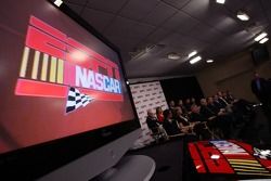 ESPN press conference: the broadcast and production crew for ESPN's coverage of NASCAR