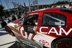 The 2007 Toyota Camry Nextel Cup car on display