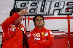 Rob Smedley and Felipe Massa