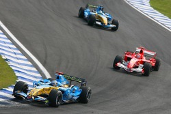 Fernando Alonso and Michael Schumacher