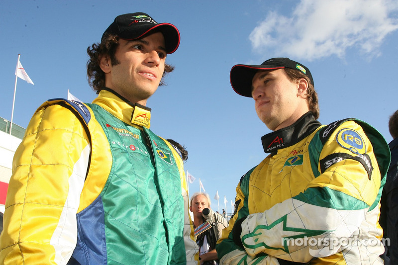 Tuka Rocha e Ruben Carrapatoso, campeão mundial de kart