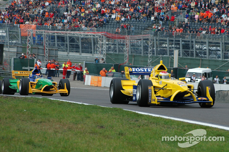 Tuka Rocha e Ryan Briscoe