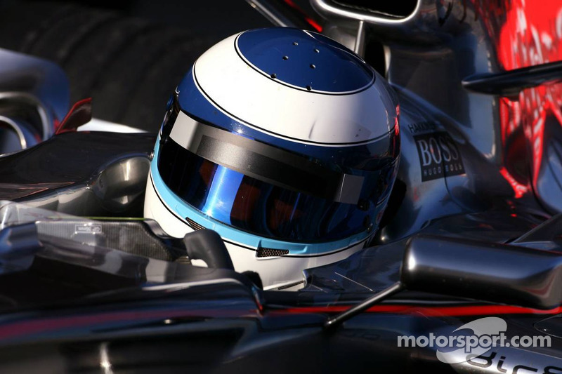 Mika Hakkinen, pilote d'essais McLaren Mercedes