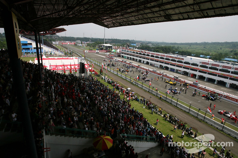 View from the grandstand