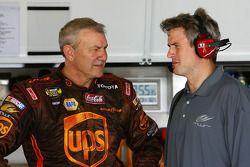 Dale Jarrett and crew chief Matt Borland
