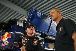 Brian Vickers and crew chief Doug Richert