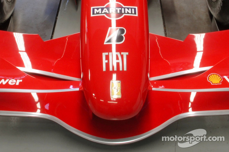 Detail of the new Ferrari F2007