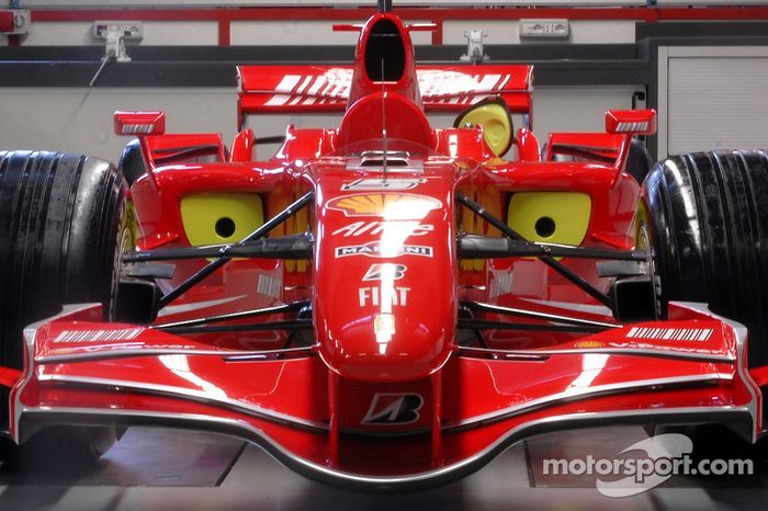 Detalle del nuevo Ferrari F2007