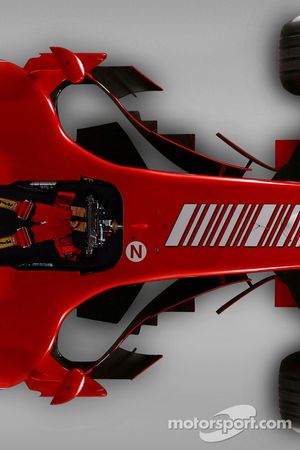 Detalle del nuevo Ferrari F2007