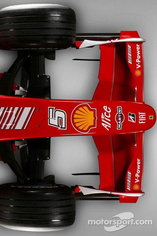 Detalle del nuevo Ferrari F2007