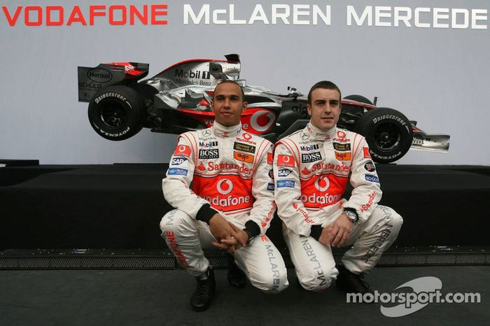 Lewis Hamilton y Fernando Alonso