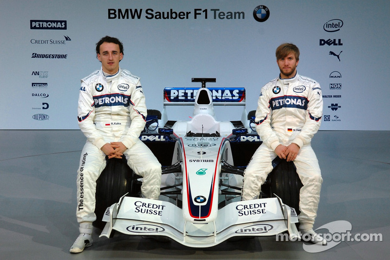 Robert Kubica et Nick Heidfeld