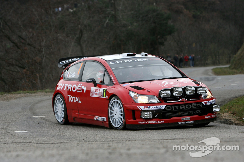 2007 - Quatrième victoire de Loeb : Citroën C4 WRC