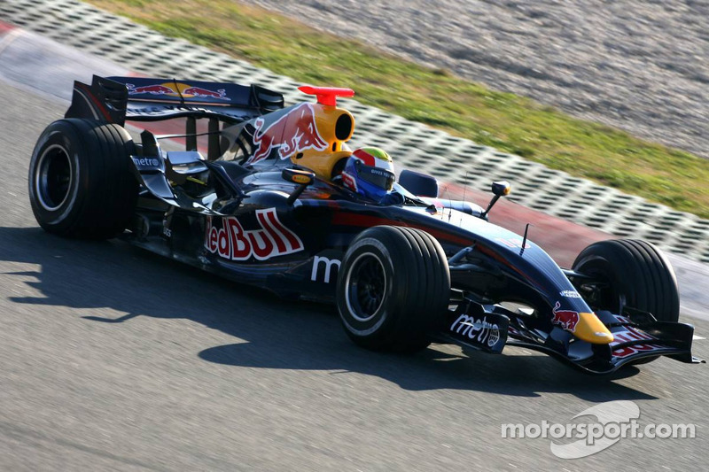 Mark Webber in the new Red Bull Racing RB3