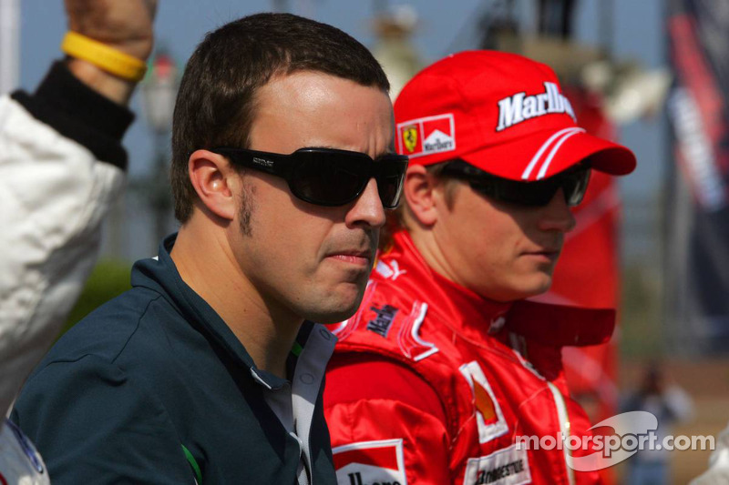 Fernando Alonso y Kimi Raikkonen
