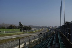 Umbauarbeiten auf dem Autodromo Enzo E Dino Ferrari in Imola