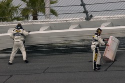 Safer barrier repair