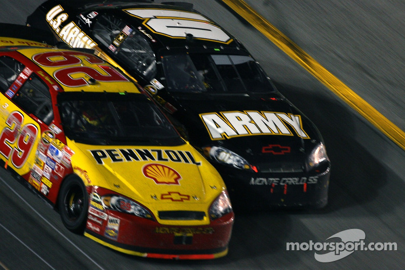 Daytona 500 - 2007: Kevin Harvick und Mark Martin