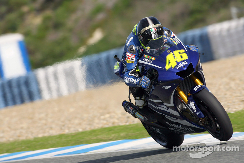 Tes Jerez 2007 - Yamaha Factory Racing