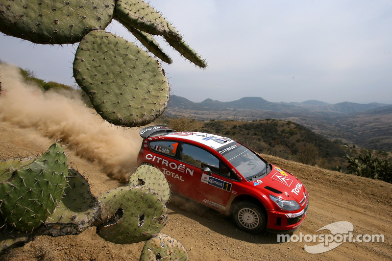 2007 - Sébastien Loeb et Daniel Elena (Citroën C4 WRC)