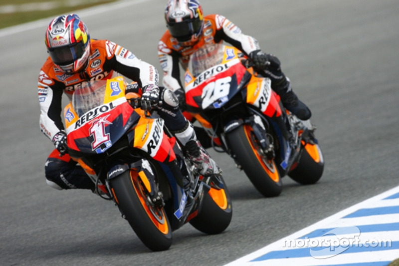 2007: Nicky Hayden dan Dani Pedrosa