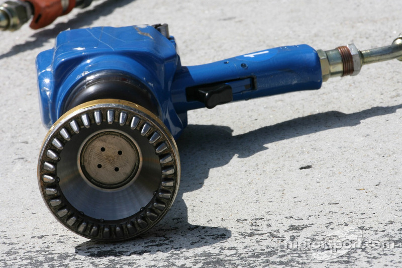 A Wheel Nut Gun At Malaysian Gp A Wheel Nut Gun