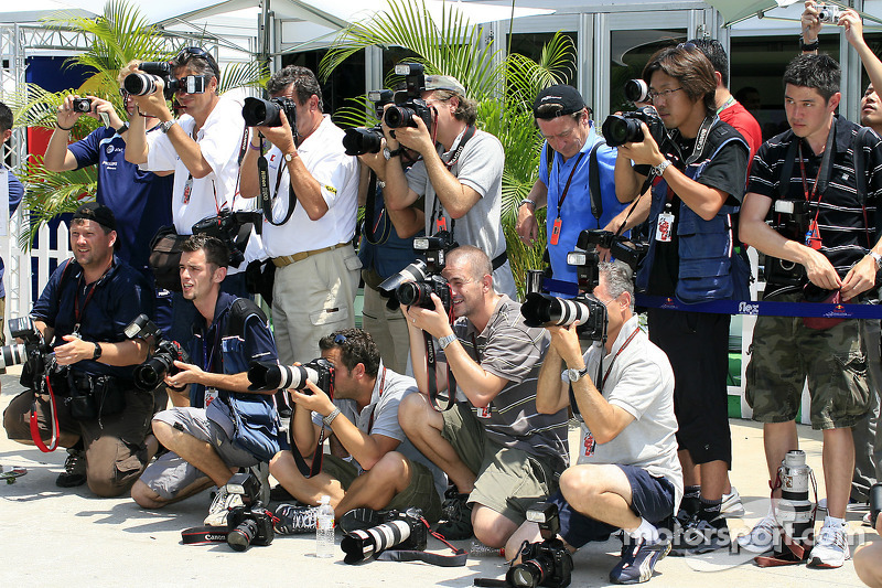 Photographers at work