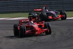 Kimi Raikkonen, Scuderia Ferrari, Fernando Alonso, McLaren Mercedes
