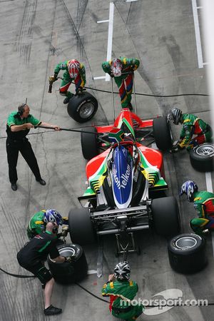 Alan van der Merwe, pilote de A1 Equipe d'Afrique du Sud