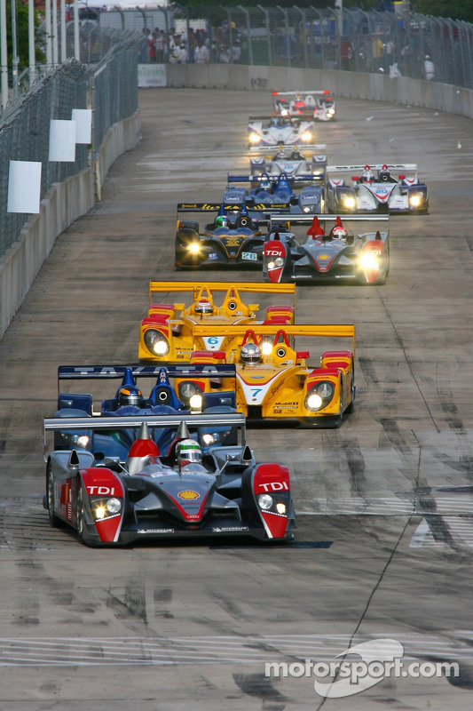 Start 1 Audi Sport North America Audi R10 Tdi Power