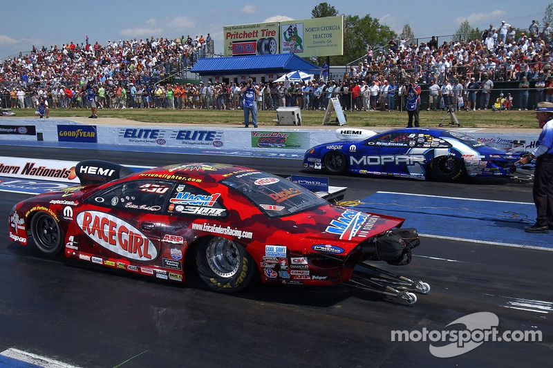 Erica Enders (left) and Richie Stevens Jr. at Commerce HighRes