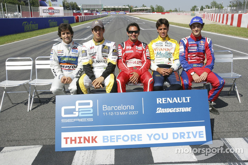 Além dele, Lucas di Grassi, Antonio Pizzonia, Xande Negrão e Bruno Senna eram os outros brasileiros