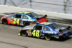 Jeff Gordon and Jimmie Johnson