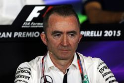 Paddy Lowe, Mercedes AMG F1 Executive Director, in the FIA Press Conference