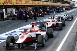 Esteban Ocon and Marvin Kirchhofer, ART Grand Prix