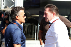 Jean Alesi y Jos Verstappen
