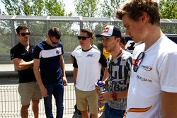 Alexander Rossi, Racing Engineering, Raffaele Marciello, Trident, Stoffel Vandoorne, ART Grand Prix, Pierre Gasly, DAMS & Arthur Pic, Campos Racing