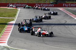 Alfonso Celis Jr., ART Grand Prix leads Matheo Tuscher, Jenzer Motorsport