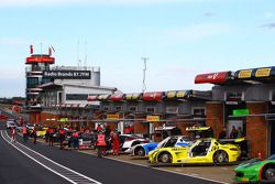 Ambiente en los pits