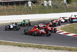 Emil Bernstorff and Kevin Ceccon, Arden International and Jann Mardenborough, Carlin