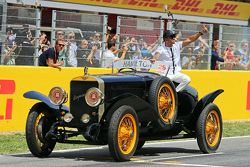 Lewis Hamilton, Mercedes AMG F1, bei der Fahrerparade