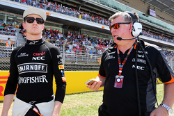 Нико Хюлькенберг, Sahara Force India F1 с Отмаром Сафнауэром, Sahara Force India F1 на стартовой реш
