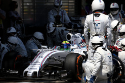 Фелипе Масса, Williams F1 Team во время пит-стопа
