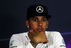 Lewis Hamilton, Mercedes AMG F1 in the FIA Press Conference