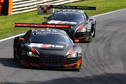 #3 Belgian Audi Club Team WRT Audi R8 LMS ultra: Stéphane Richelmi, Stéphane Ortelli
