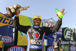 Top Fuel winner Antron Brown