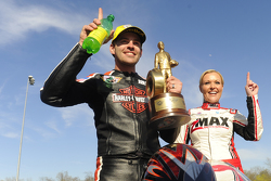 Pro Stock Bike winner Andrew Hines