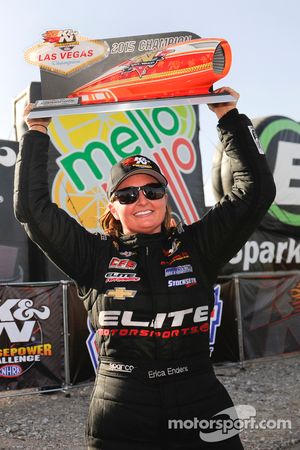 Pro Stock winner Erica Enders-Stevens