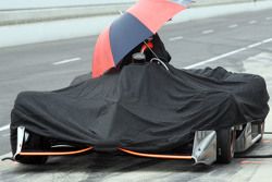 Stefano Coletti, KV Racing Technology pendant une interruption à cause de la pluie